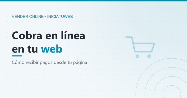 Cómo cobrar en línea desde tu página web