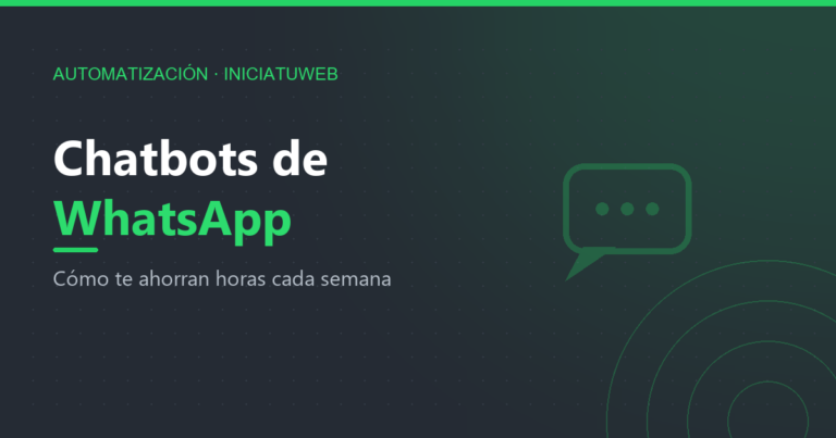 Ilustración: chatbot de WhatsApp para negocios