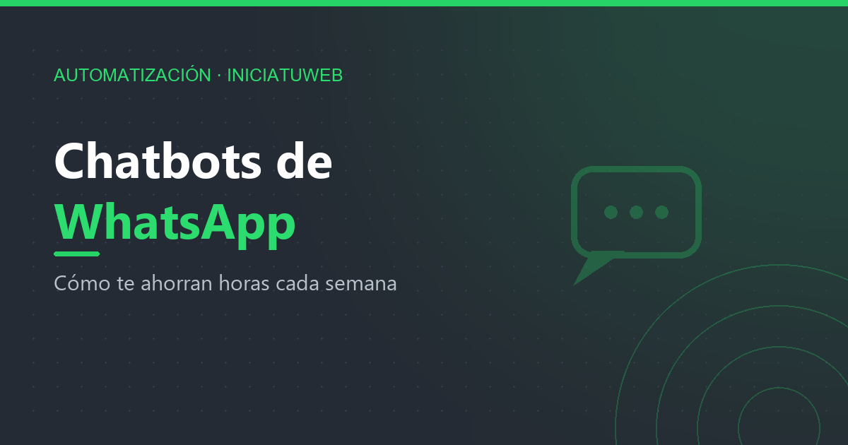 Ilustración: chatbot de WhatsApp para negocios